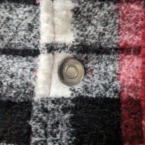 Dex Red Plaid Shacket - Picture 5 of 11